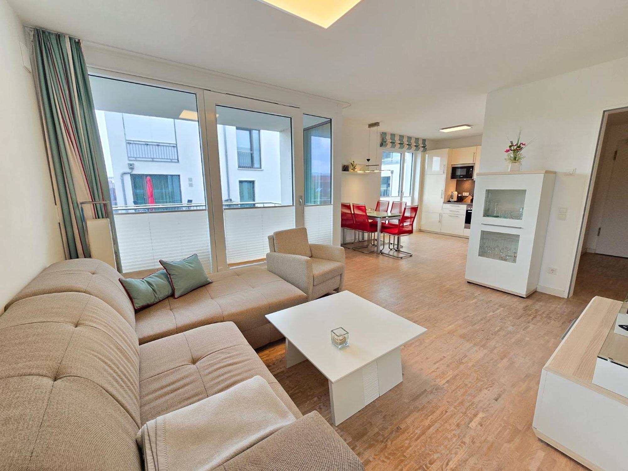 Strandvillen - Mit 1 Schlafzimmer Und Balkon Dr-421 Apartment Binz